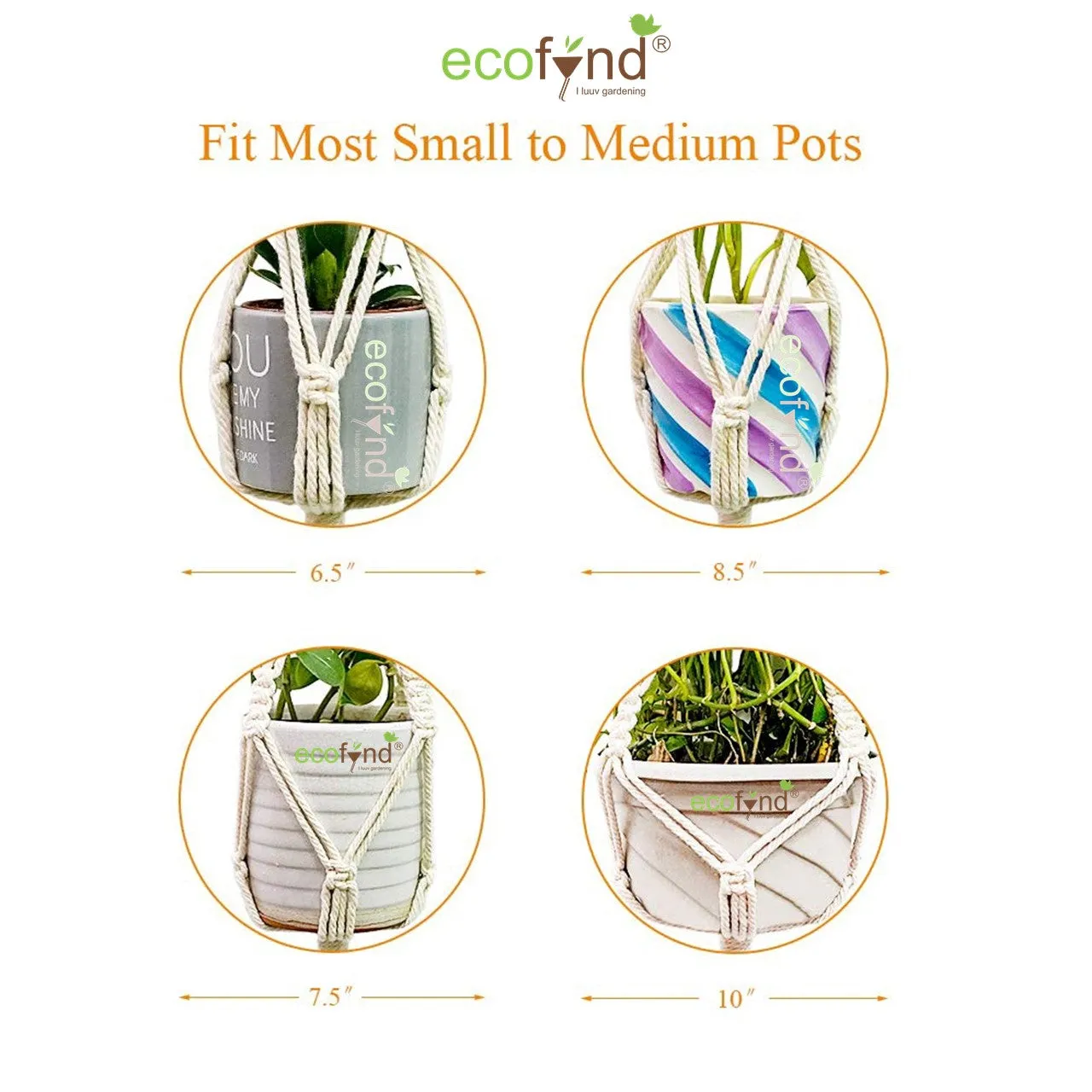 2-Tier Macrame Plant Hanger