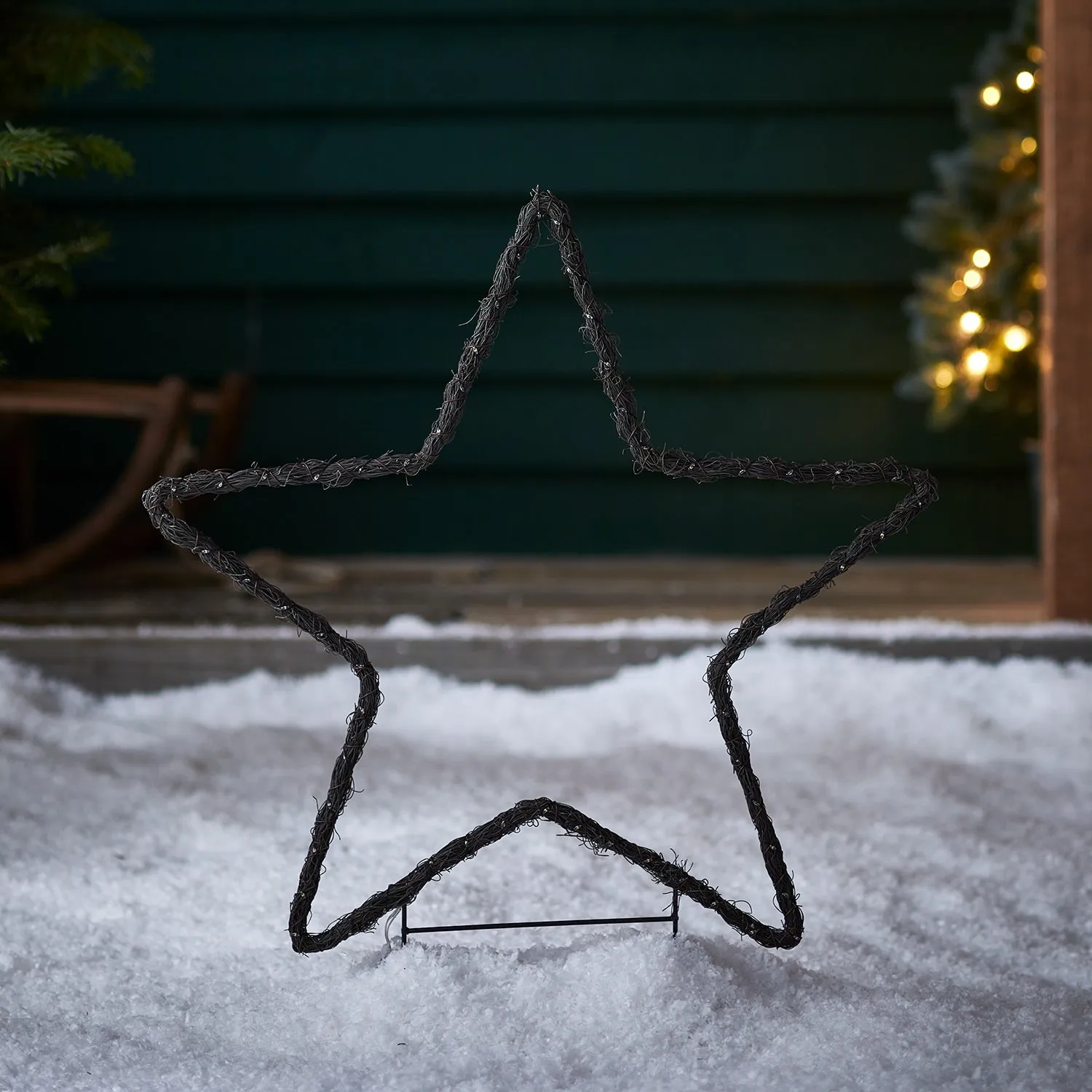 2 Willow Star Stake Lights