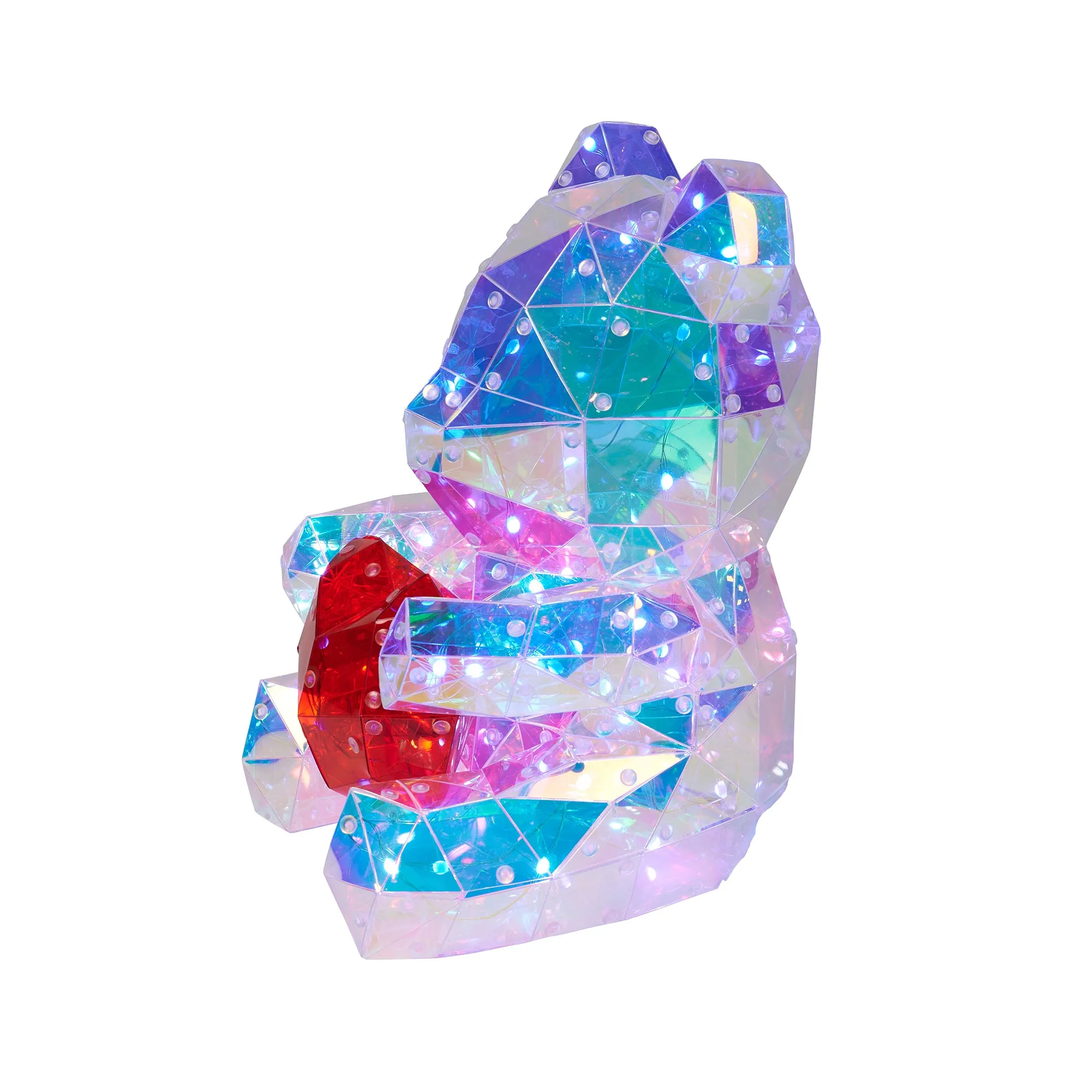 37300-A - Charming PET Bear LED Lights: Delightful Glow Powered by USB