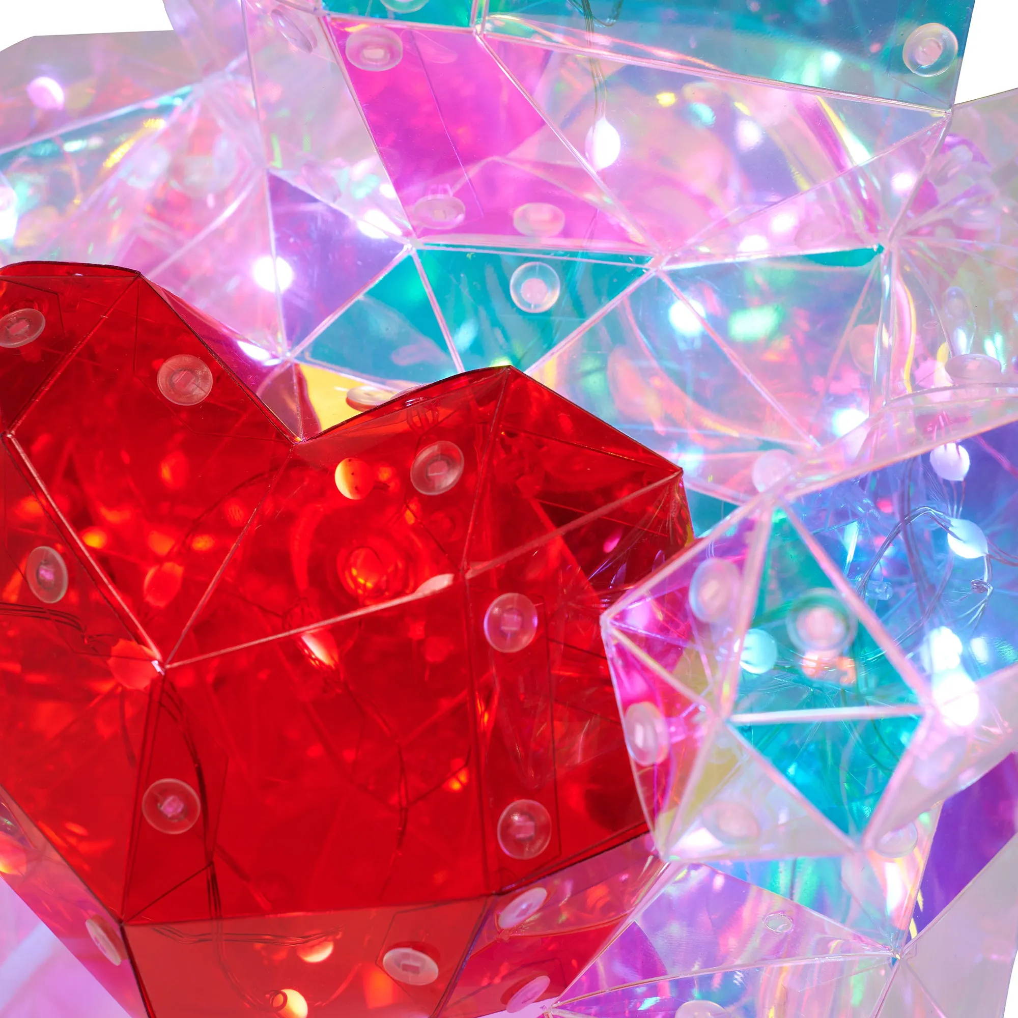 37300-A - Charming PET Bear LED Lights: Delightful Glow Powered by USB