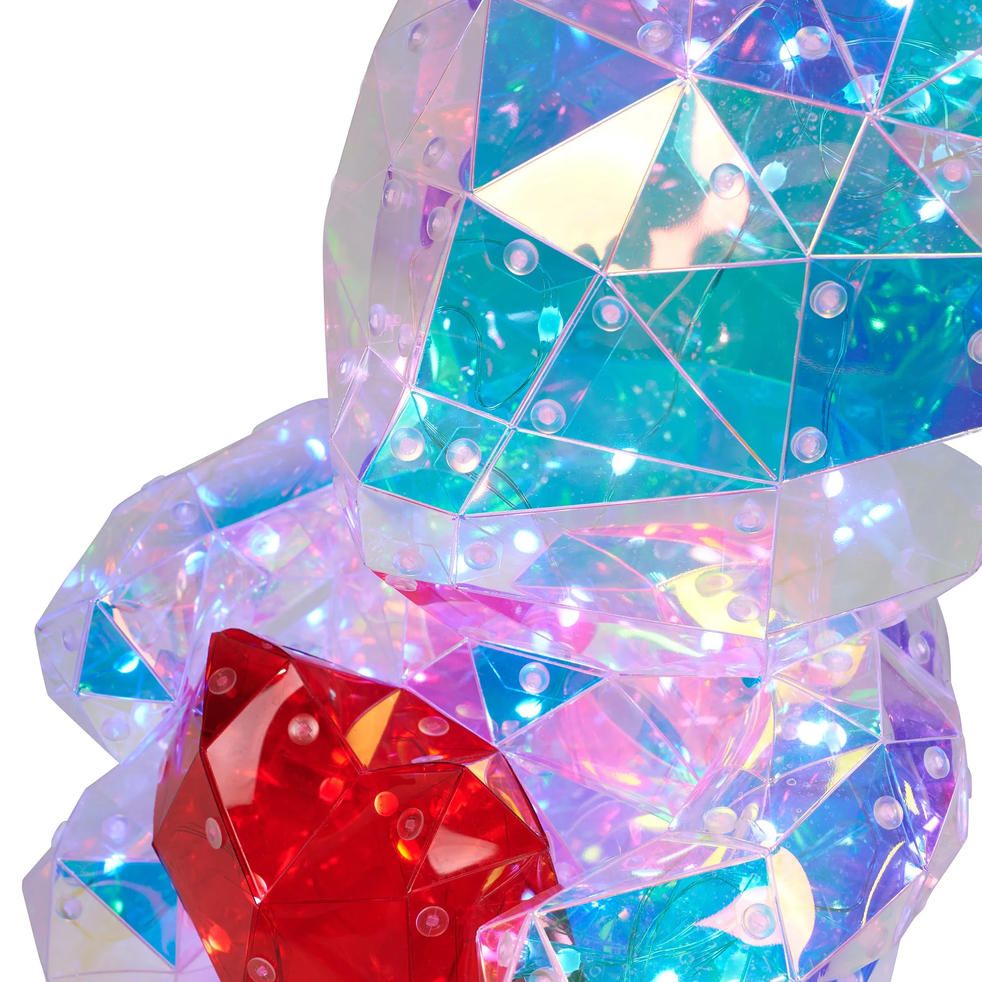 37300-A - Charming PET Bear LED Lights: Delightful Glow Powered by USB