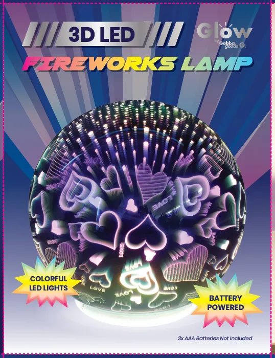3D Firework LED Ball