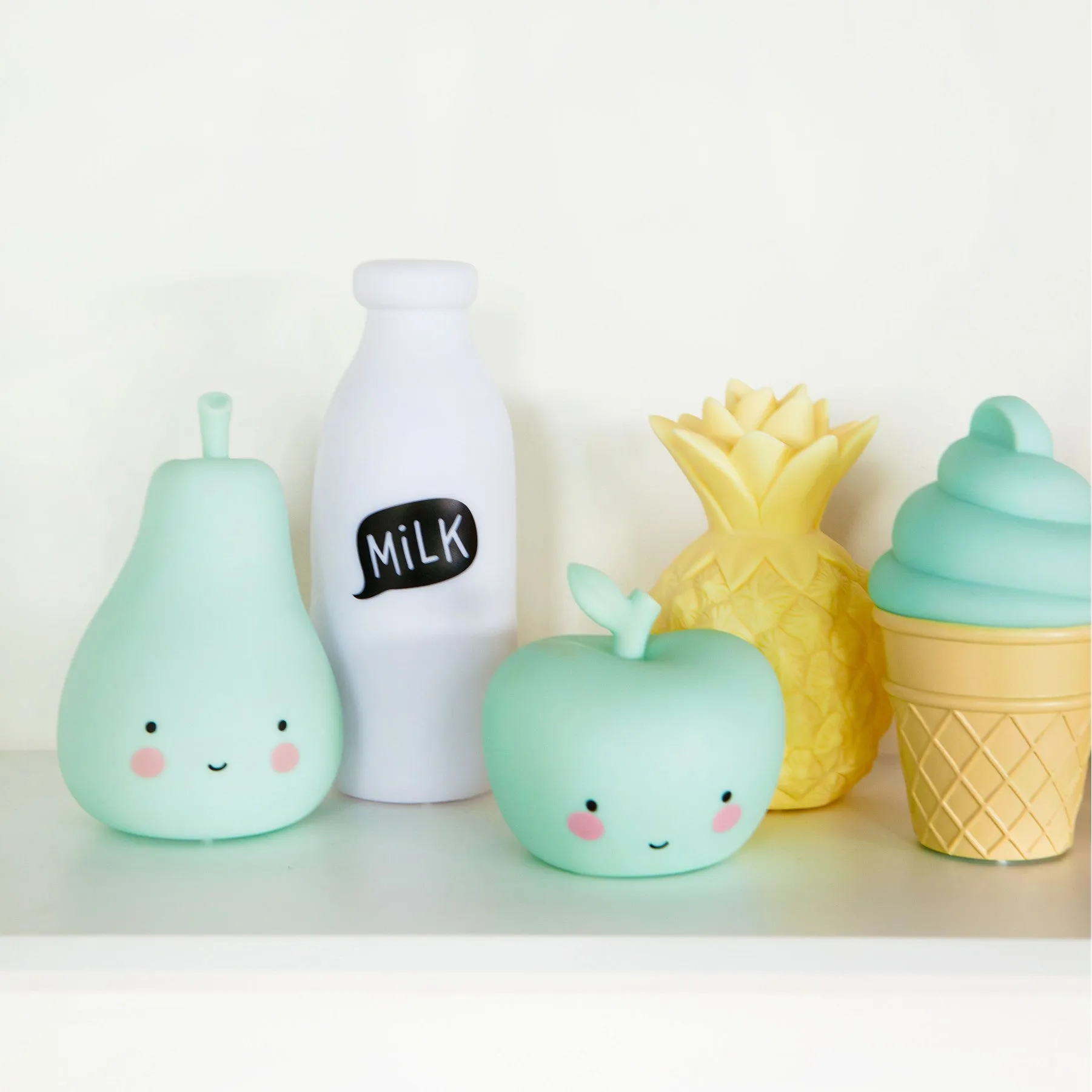 A Little Lovely Company Mini Apple Light Mint