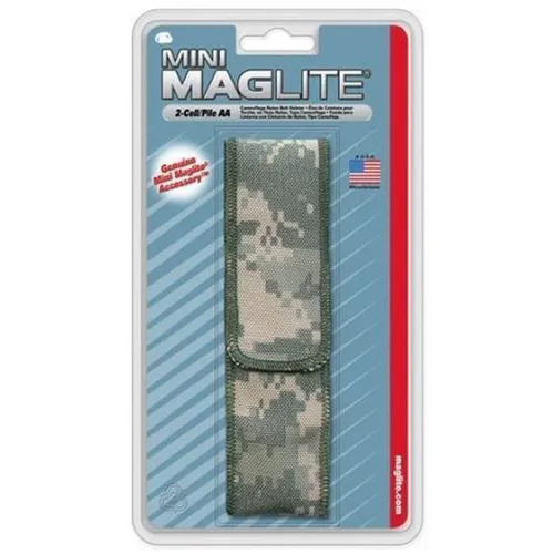 AA Mini Mag Nylon Holster - Digital CAMO