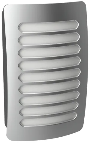 AmerTac Louver Decoplug NL-DPLV-N Night Light, 120 V, 0.9 W, LED Lamp, Warm White Light, 2 Lumens, 3000 K Color Temp :CD: QUANTITY: 1