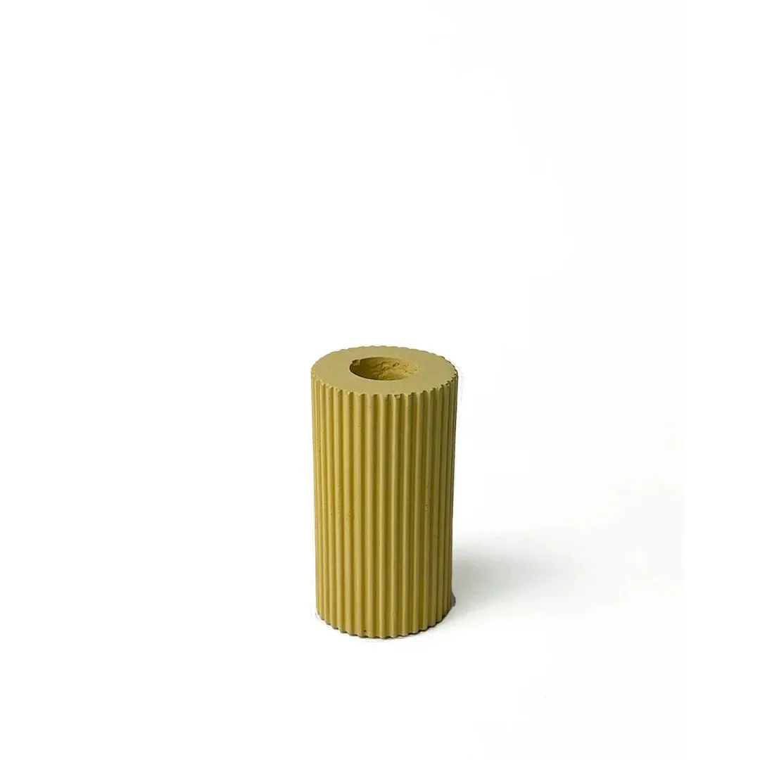 Athena Taper Candle (Canary)