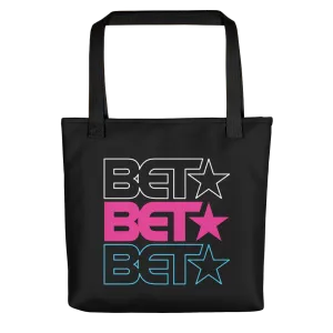 BET Repeat Premium Tote Bag