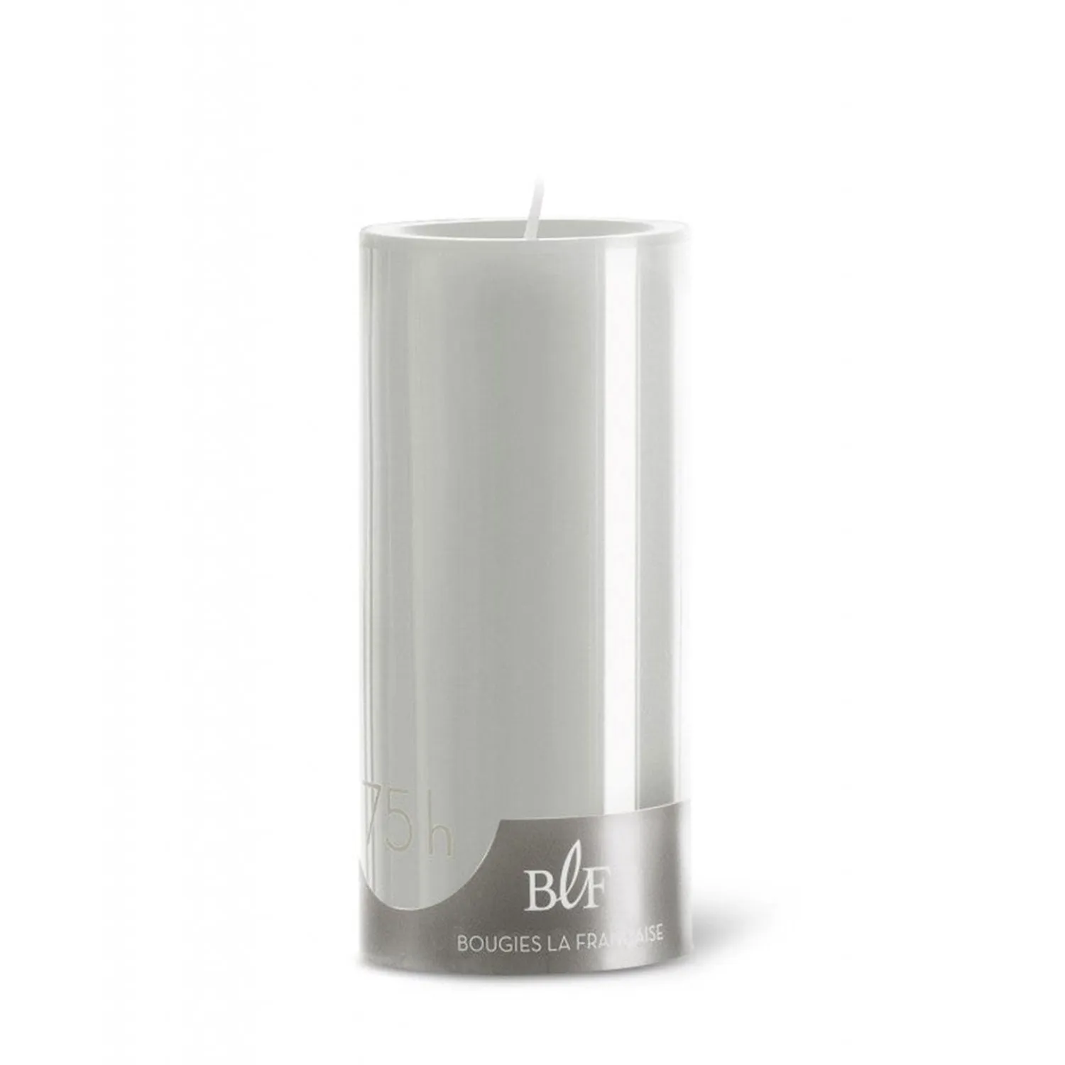 bougies la francaise | pillar candle | cloud grey - DC