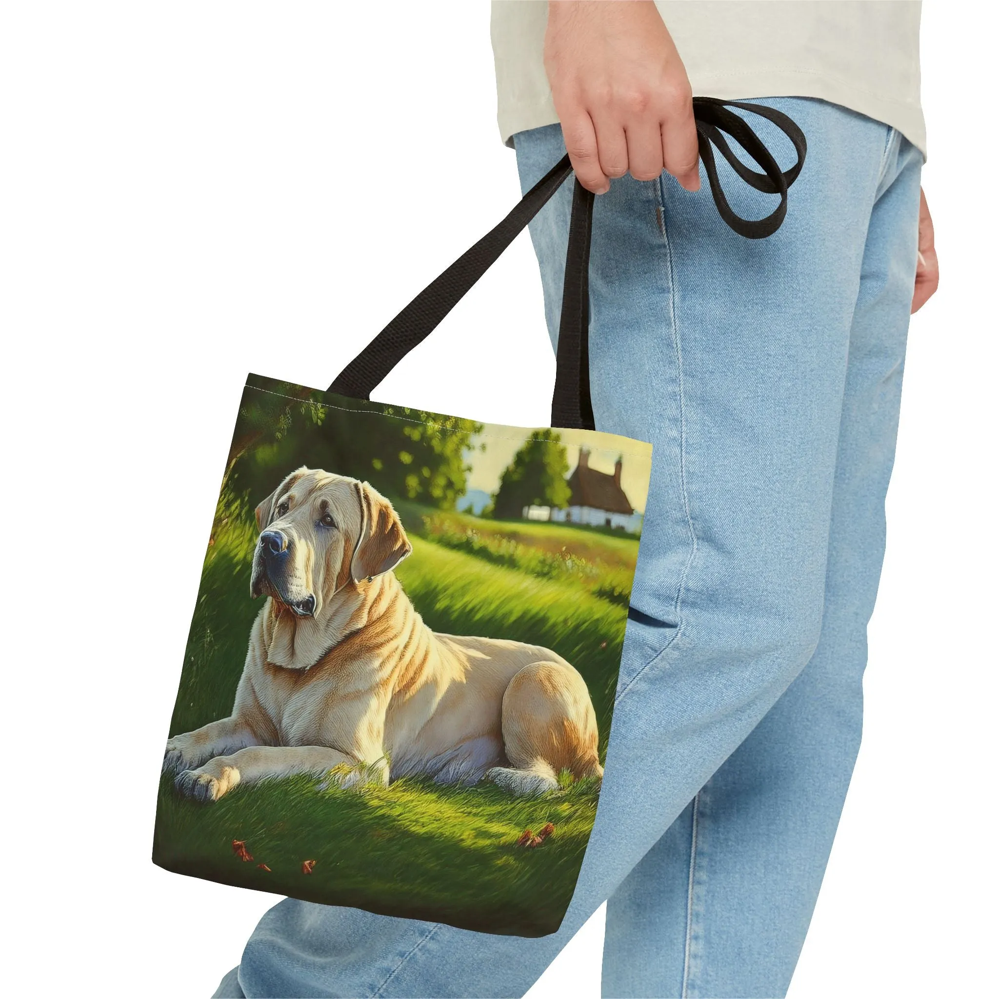 Broholmer - Danish Mastiff  -- Polytester Tote Bag (AOP)