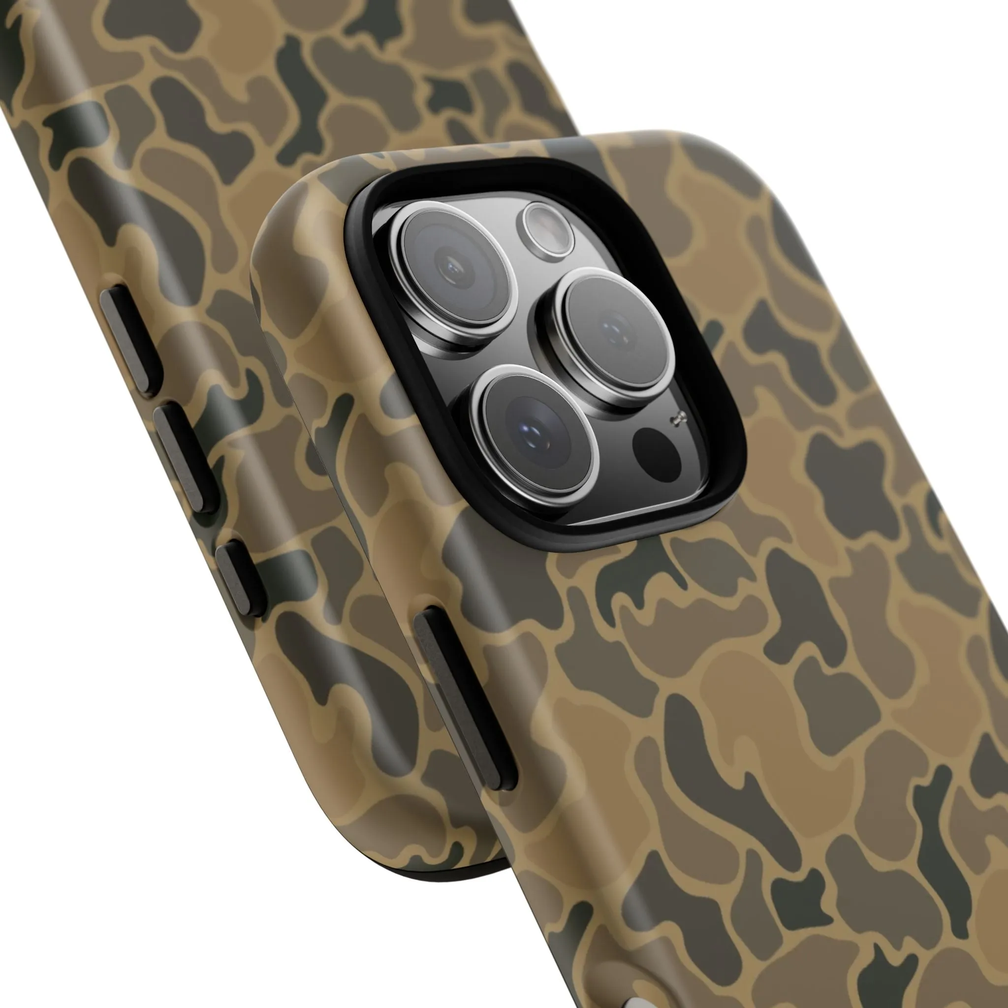 Brown Old Skool Camo IPhone Tough Cases