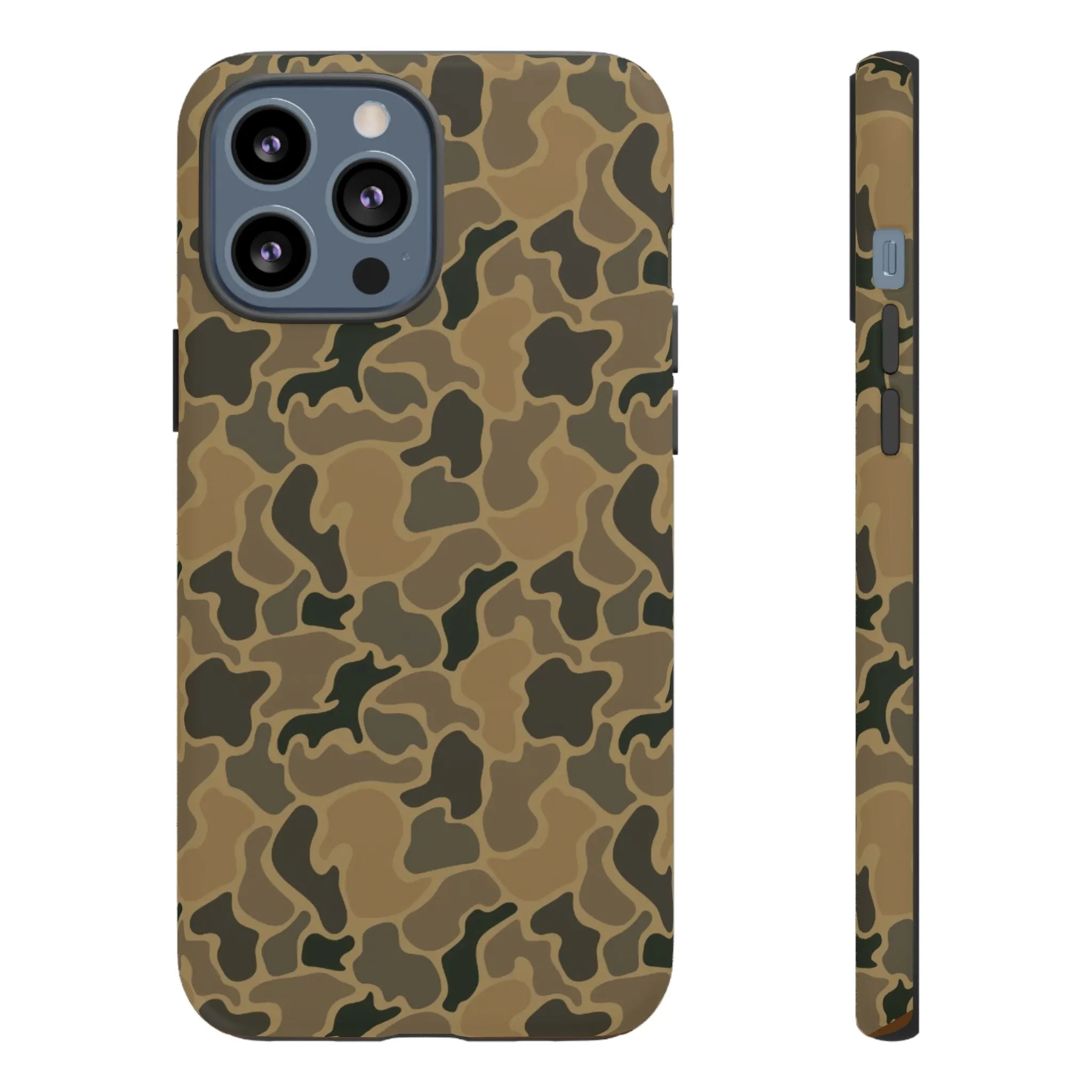 Brown Old Skool Camo IPhone Tough Cases