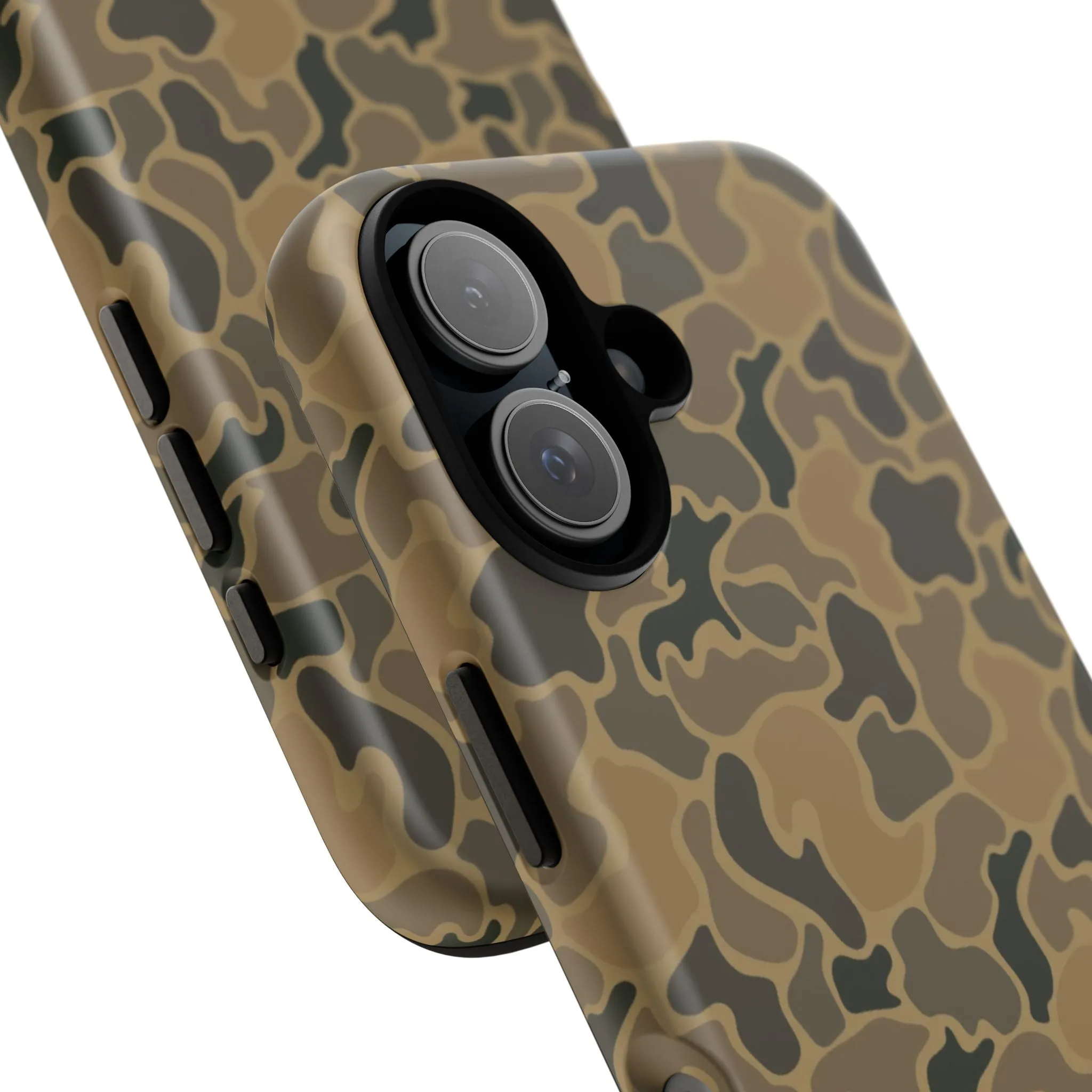 Brown Old Skool Camo IPhone Tough Cases