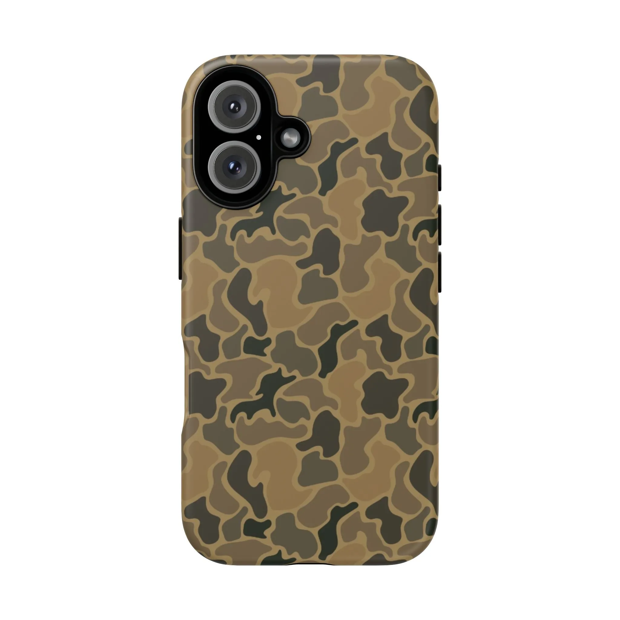 Brown Old Skool Camo IPhone Tough Cases