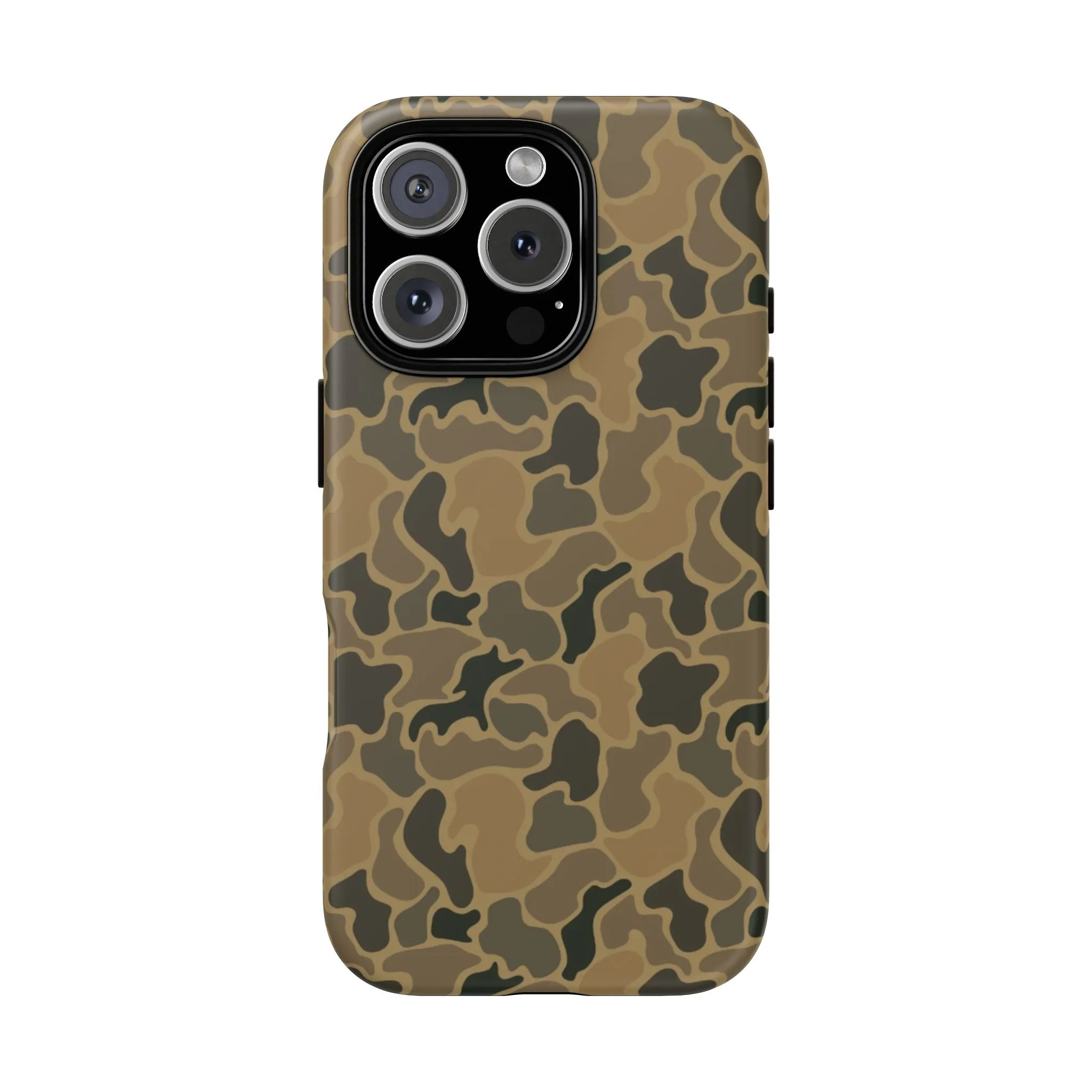 Brown Old Skool Camo IPhone Tough Cases