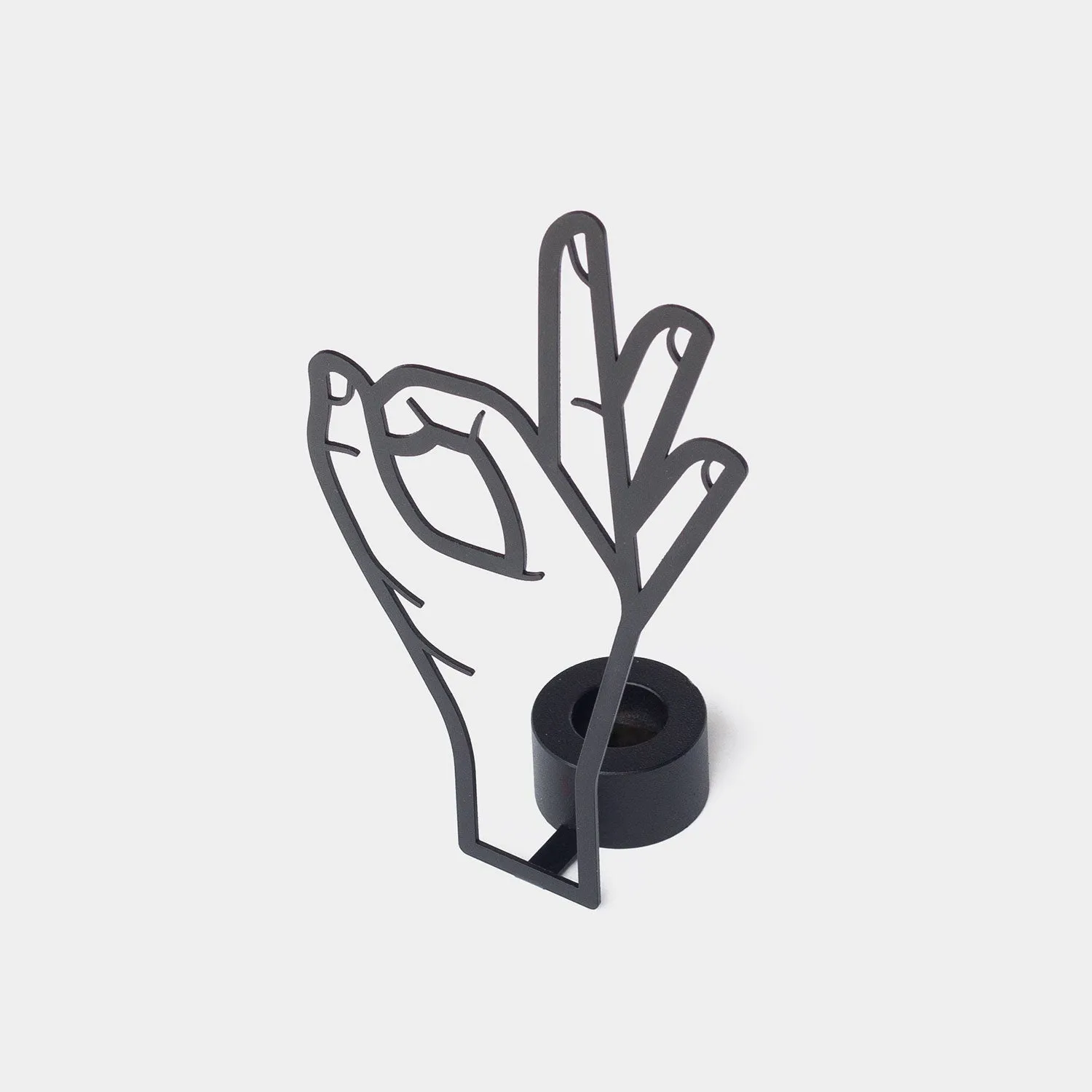 CandleHand Taper Candle Holder - OK