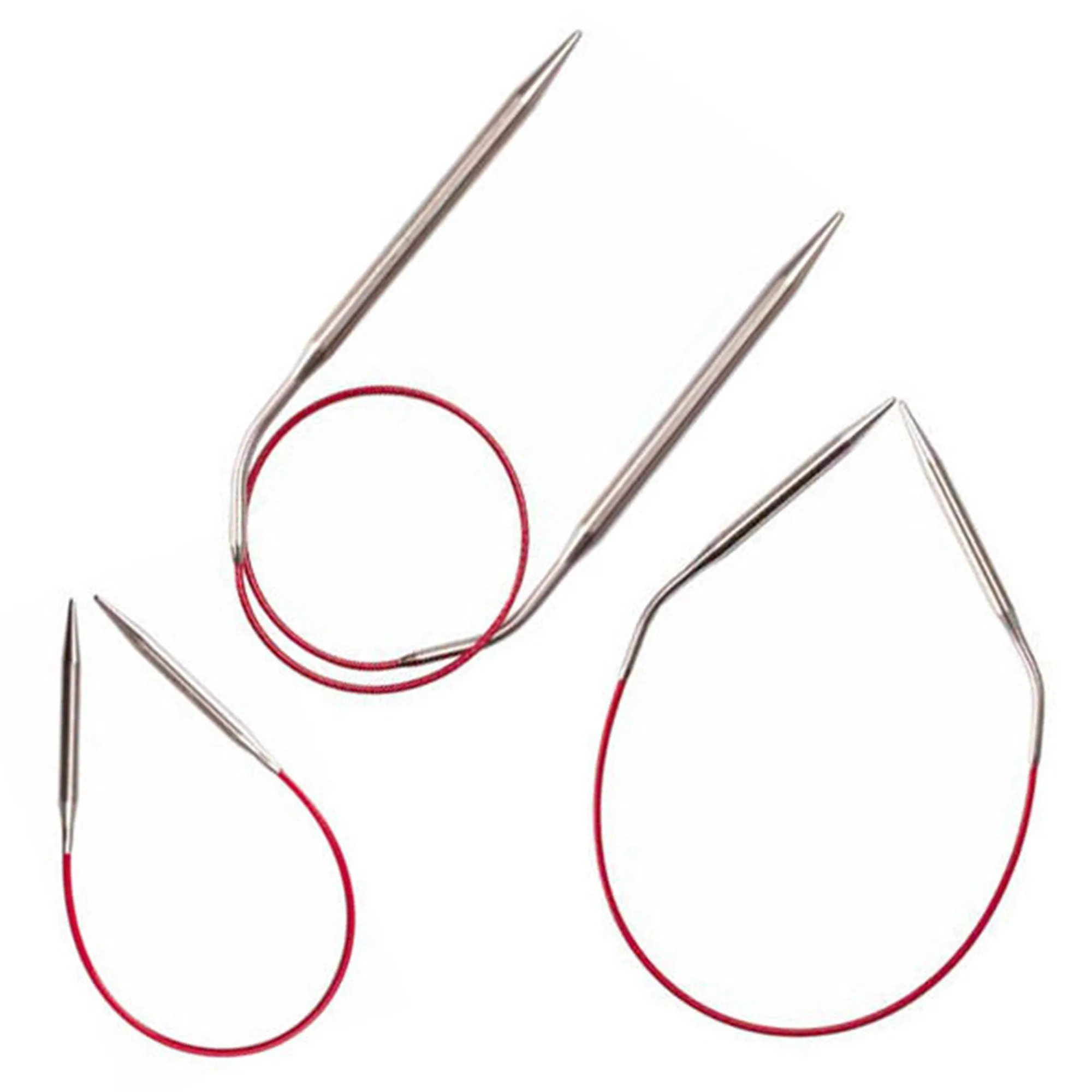 ChiaoGoo Knit RED Circular Needles - US 2.5 (3.0mm) - 40"