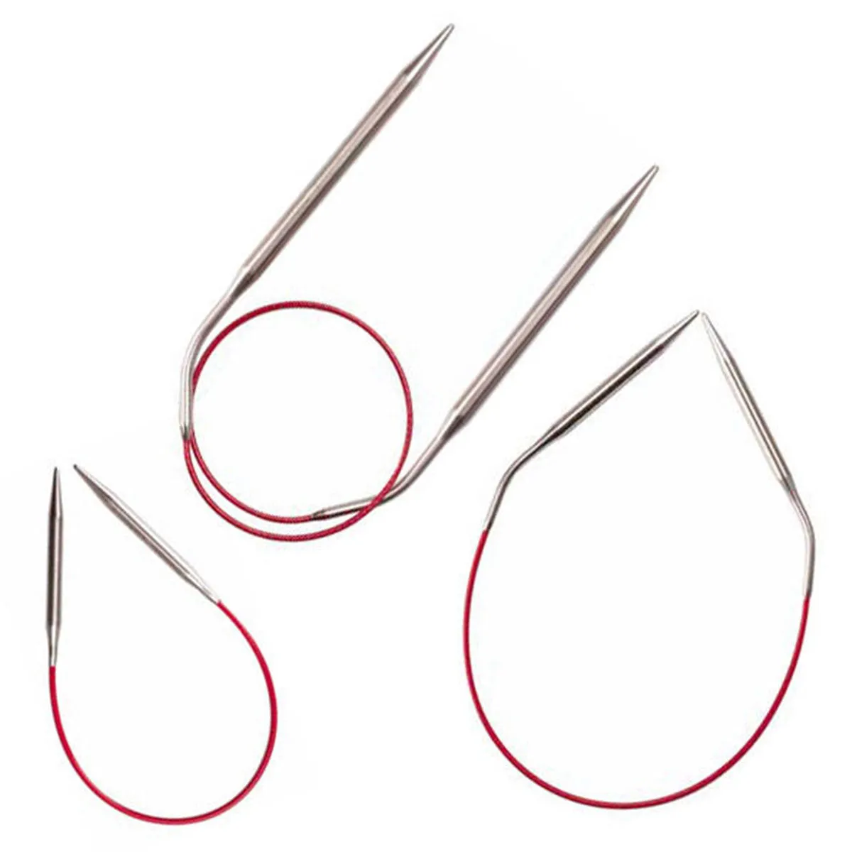 ChiaoGoo Knit RED Circular Needles - US 2.5 (3.0mm) - 40"