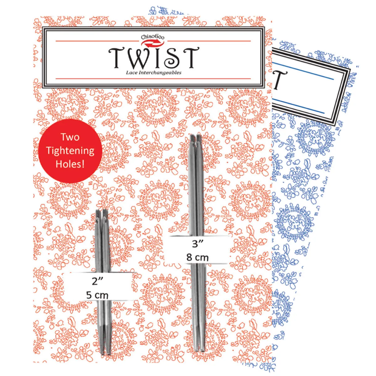 ChiaoGoo TWIST Interchangeable Short Tips Combo Pack Needles - US 4 (3.5mm)