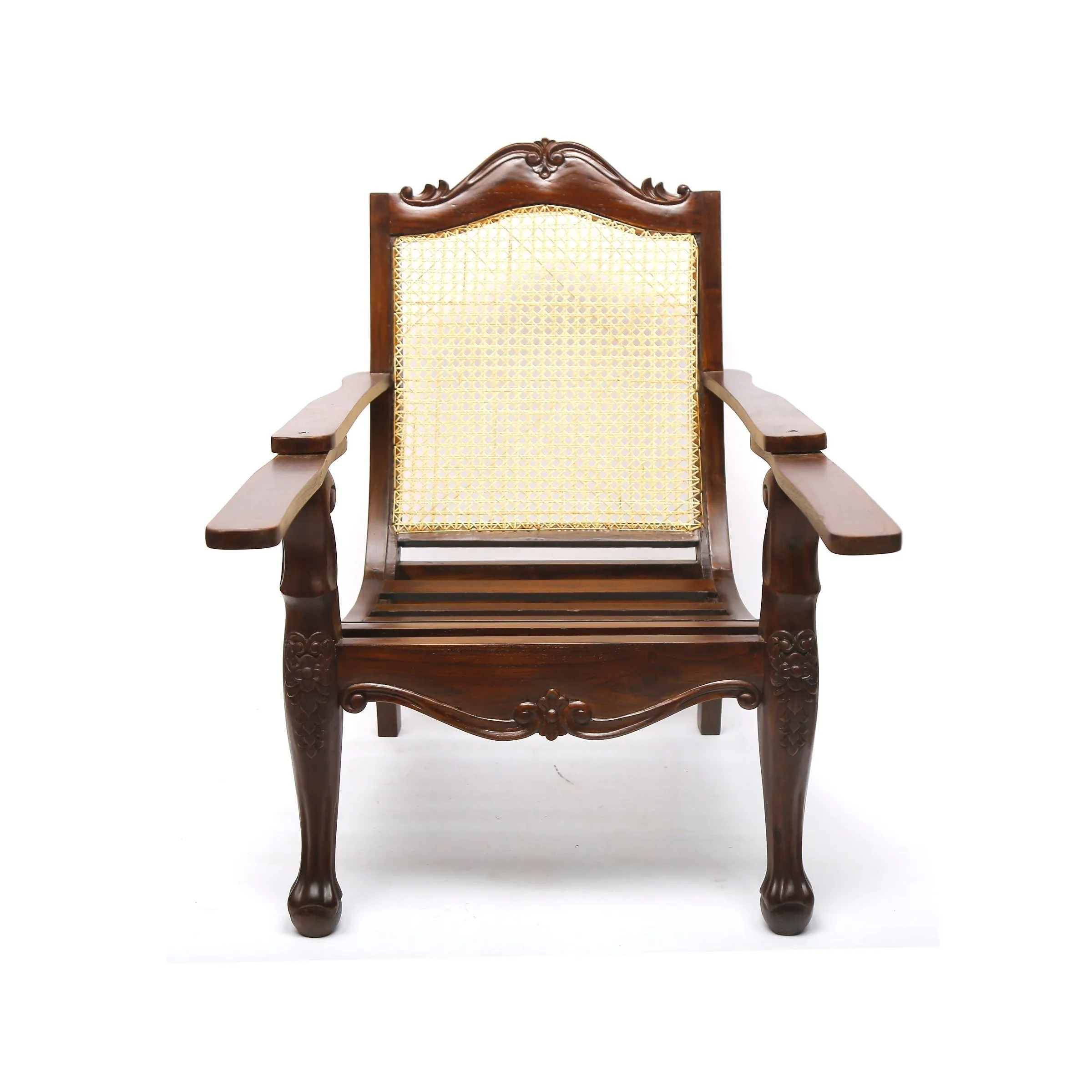 Classic Cane Back Easy Planters Chair