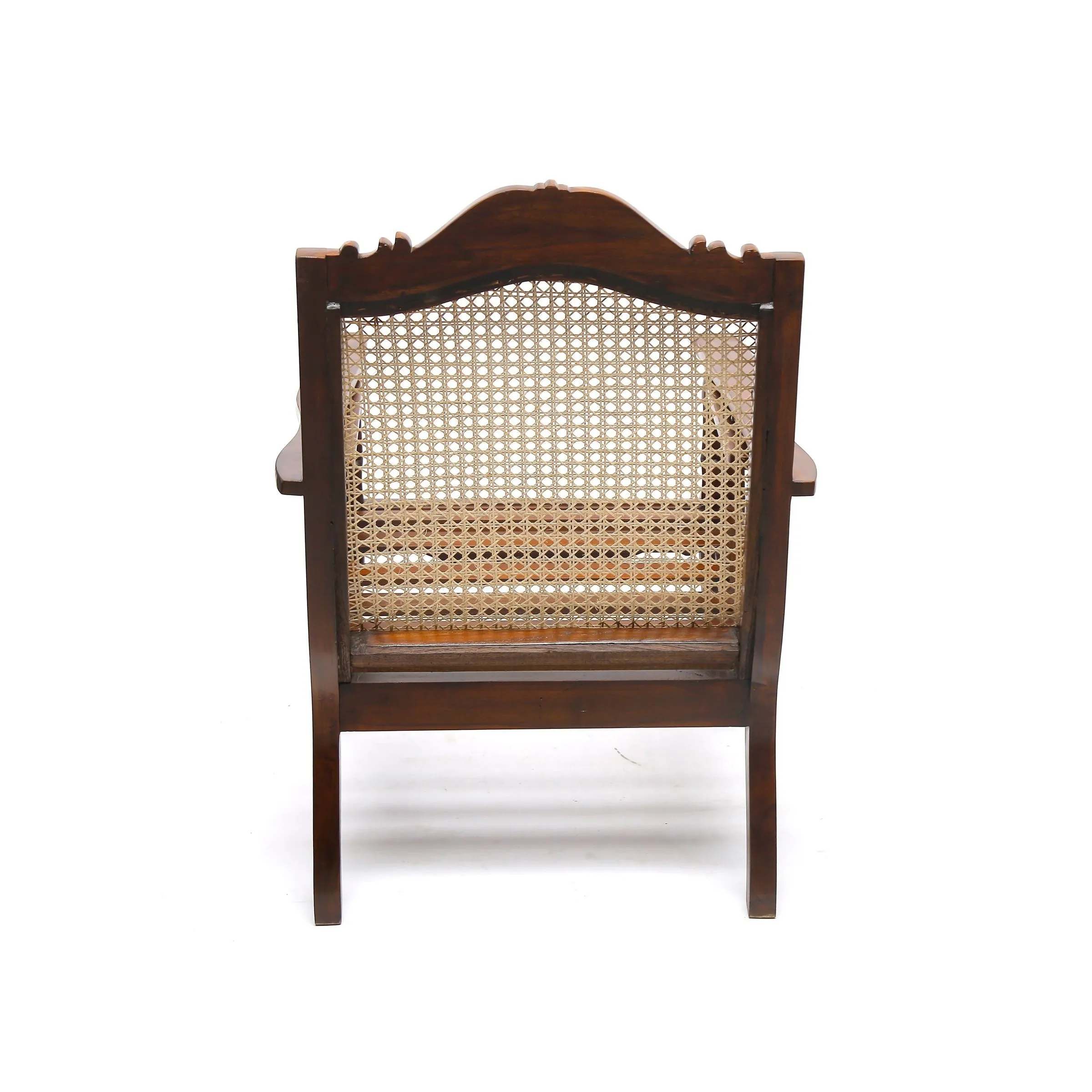 Classic Cane Back Easy Planters Chair