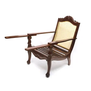 Classic Cane Back Easy Planters Chair