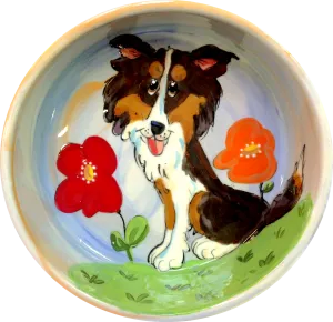 Collie Dog Bowl