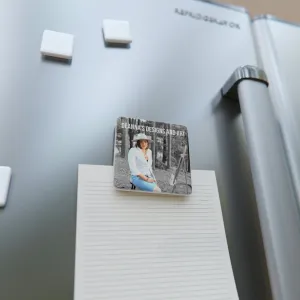 Customizable Porcelain Magnet, Square