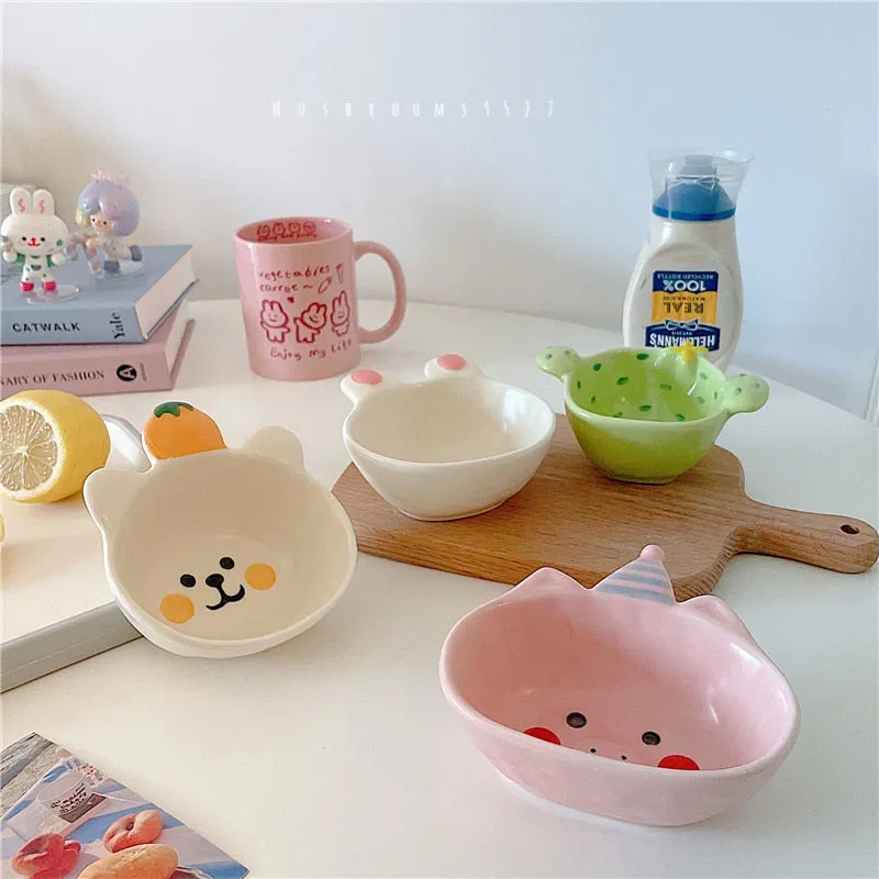 Cute Ceramic Dip Bowl