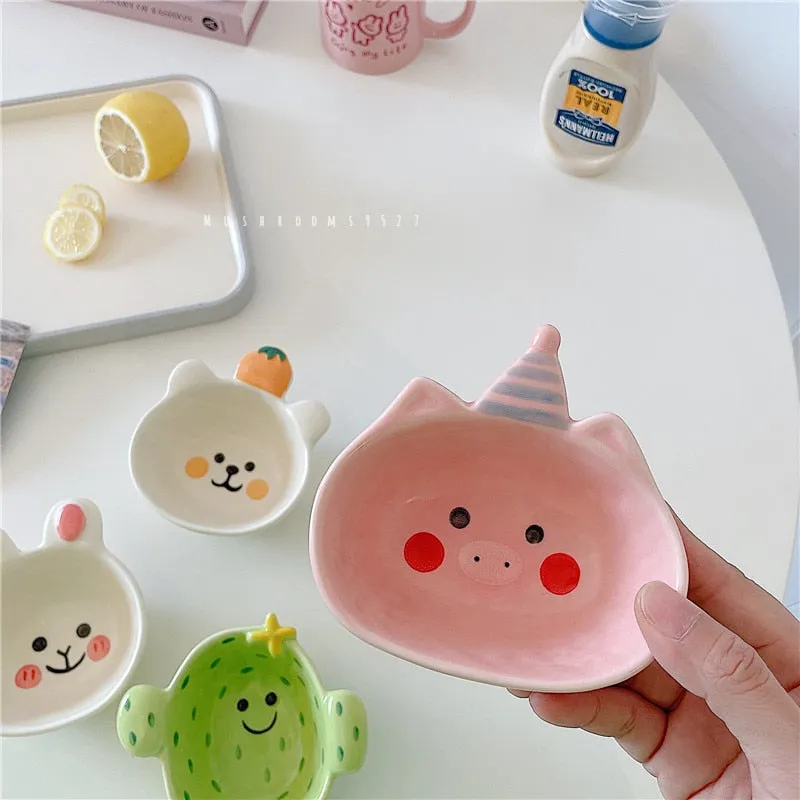 Cute Ceramic Dip Bowl