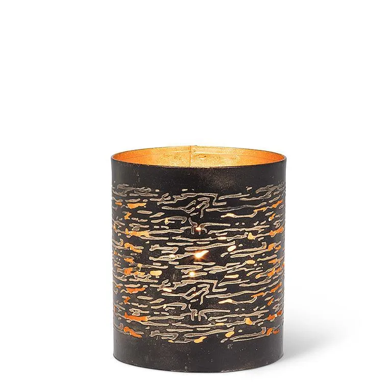 Cutout Metal Candle Holder (2 sizes)