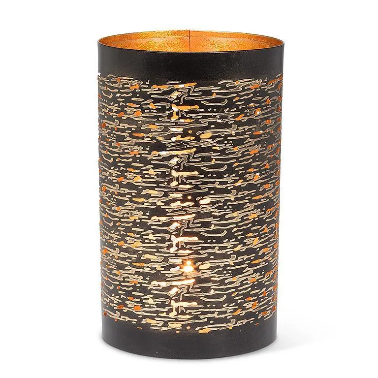 Cutout Metal Candle Holder (2 sizes)