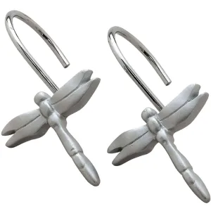 Decorative Shower Curtain Hooks - Dragonfly