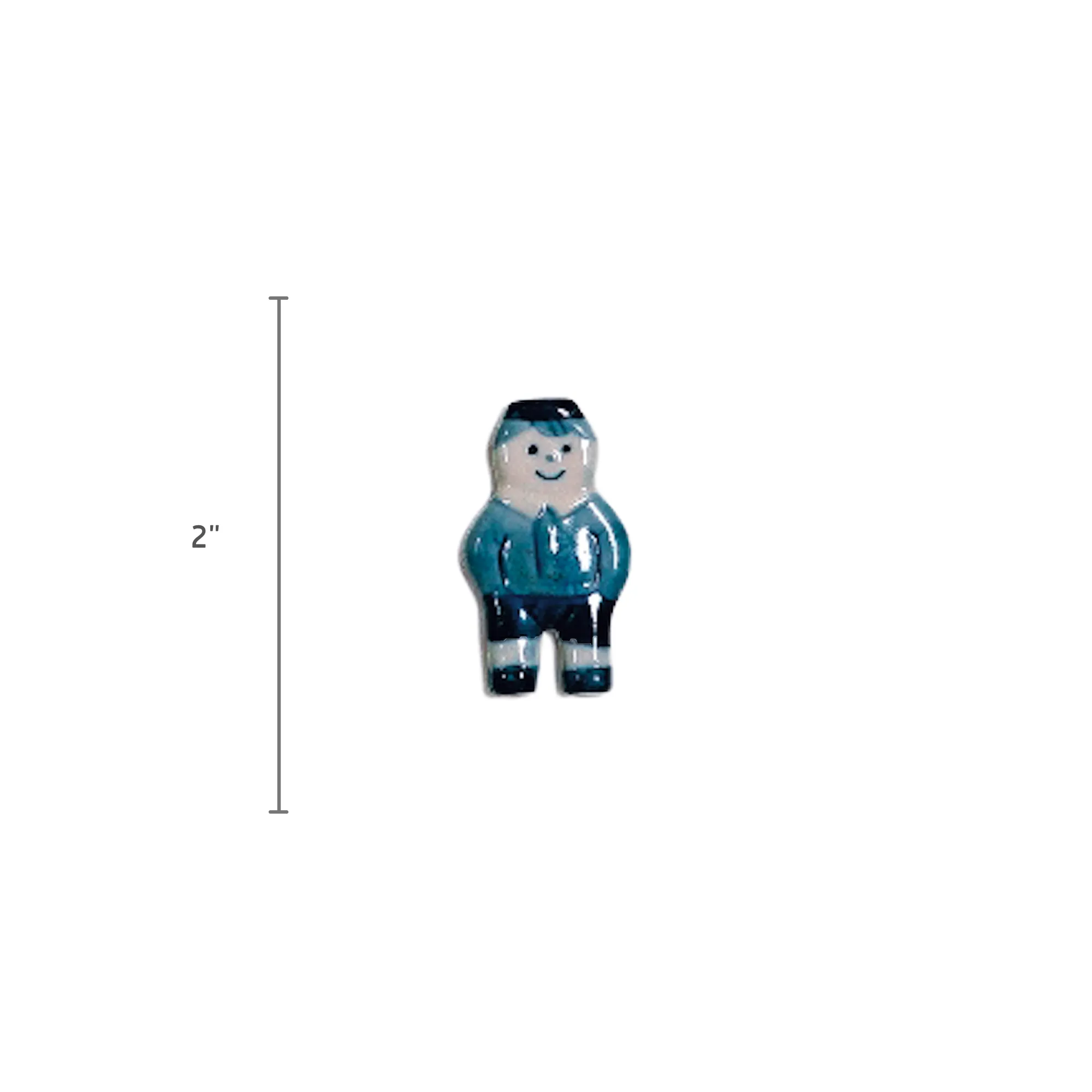 Delft Blueand White  Boy Kitchen Magnet