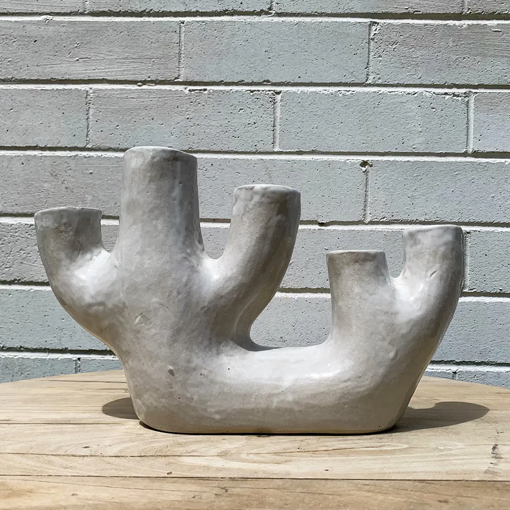 DO Ceramic Candleholder