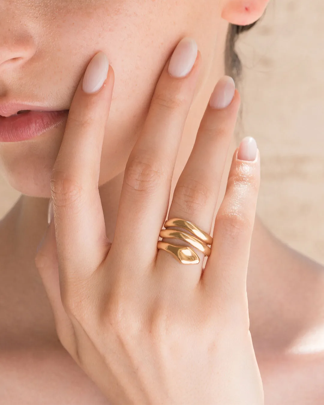 Double Coil ring