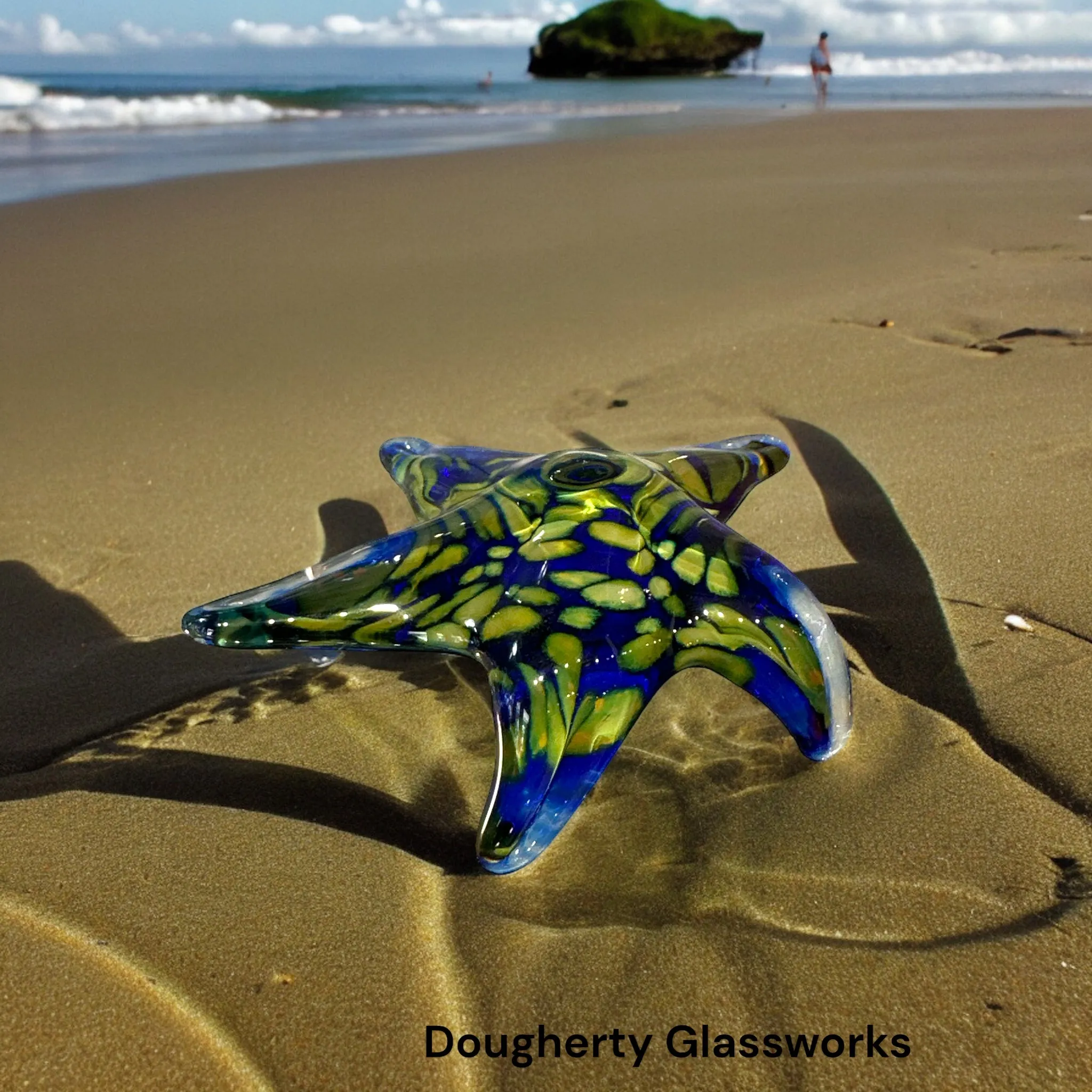 Dougherty Glassworks Starfish Sculptures