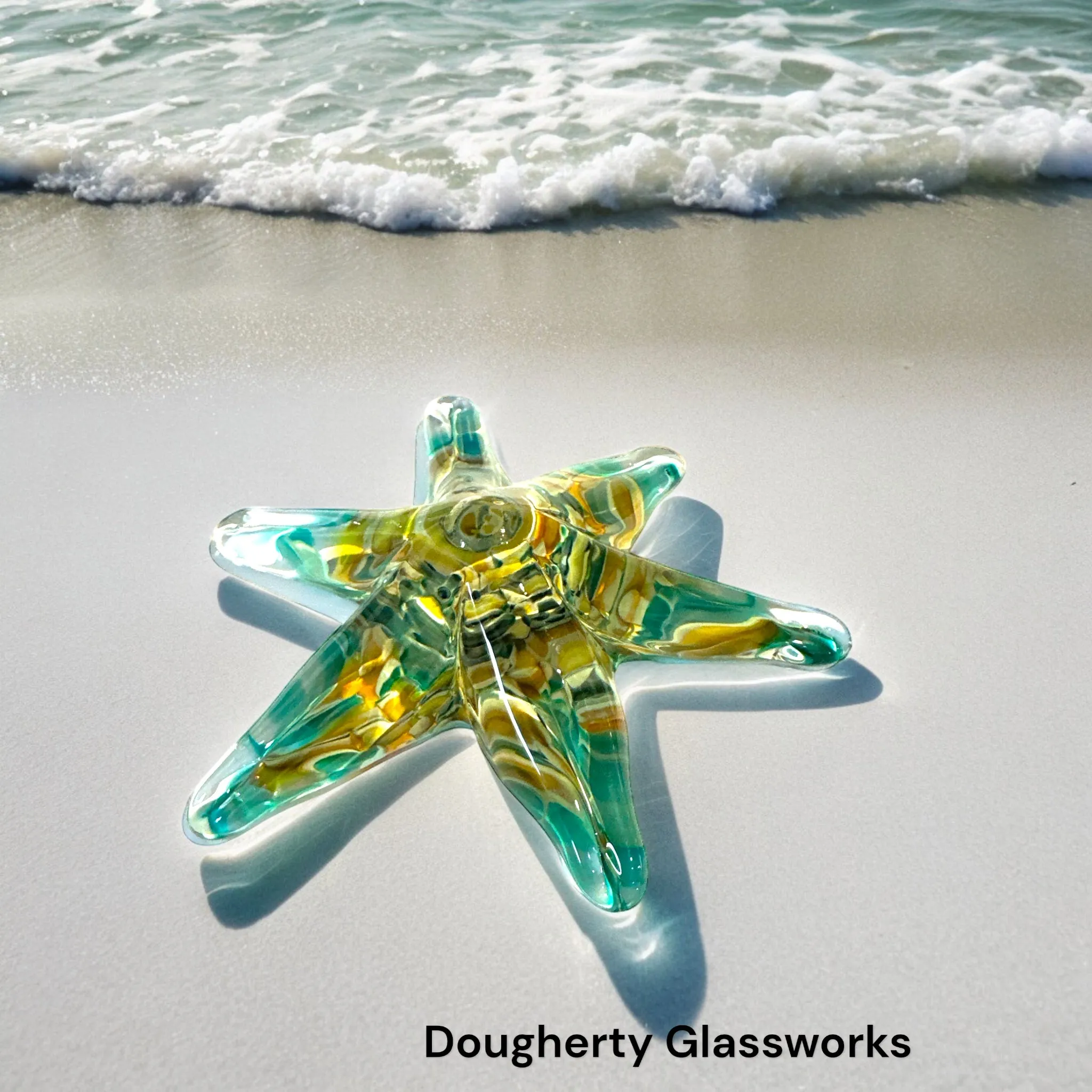 Dougherty Glassworks Starfish Sculptures