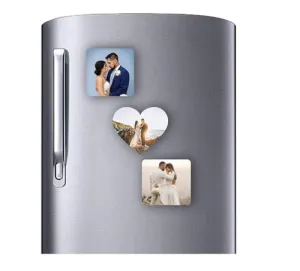 Duckyhub Personalized Photo Printed Fridge Magnets (Set of 3)