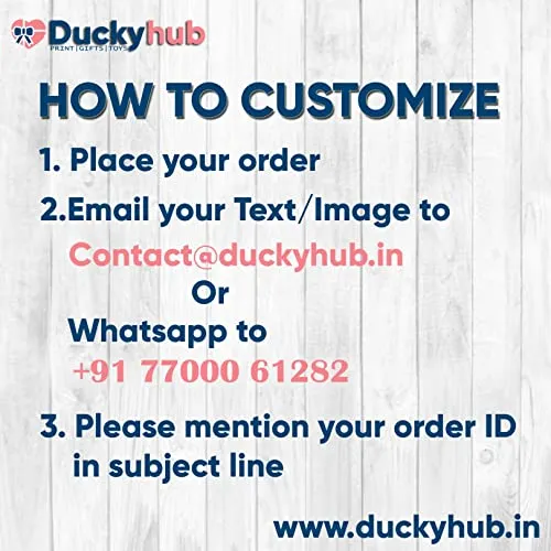 Duckyhub Personalized Photo Printed Fridge Magnets (Set of 3)