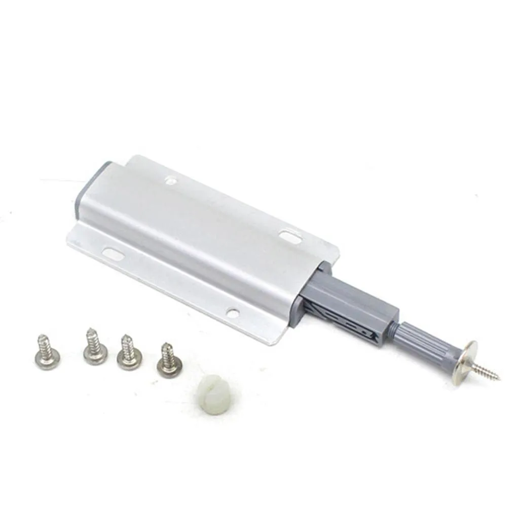ELBME Magnetic Touch Press Catch Latch for Furniture Cabinet Cupboard A- Silver | 1