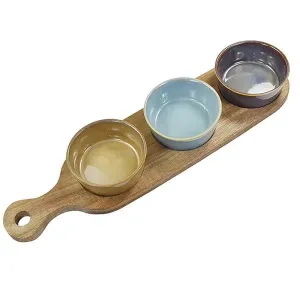 Elements Snack On Tray Round