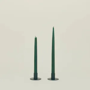 Essential Metal Candle Holders Set of 2 (Peacock)