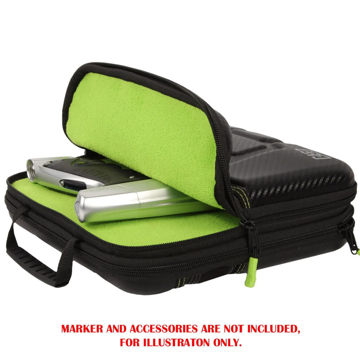 Exalt Marker Bag / Case - Black/Lime