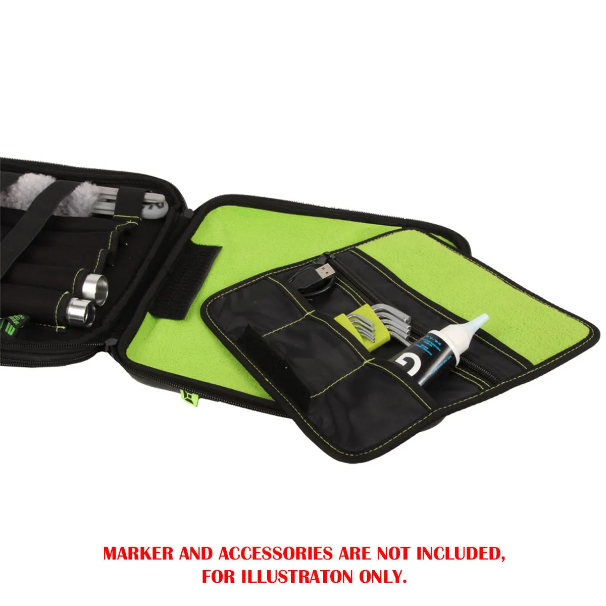 Exalt Marker Bag / Case - Black/Lime