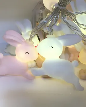 Fairy Light String AA Battery - Pastel Baby Bunnies