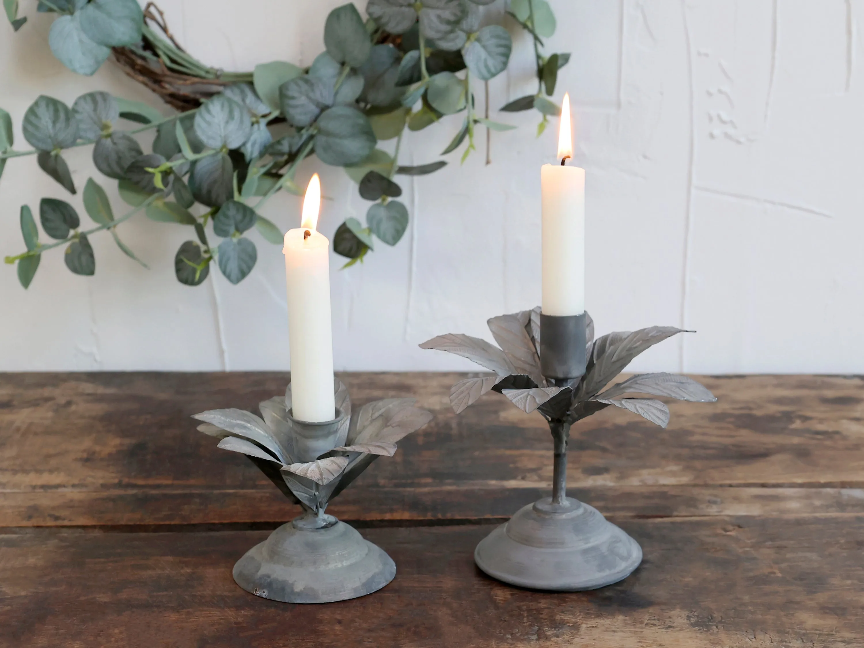 Flower Candle Holder  - 2 Sizes