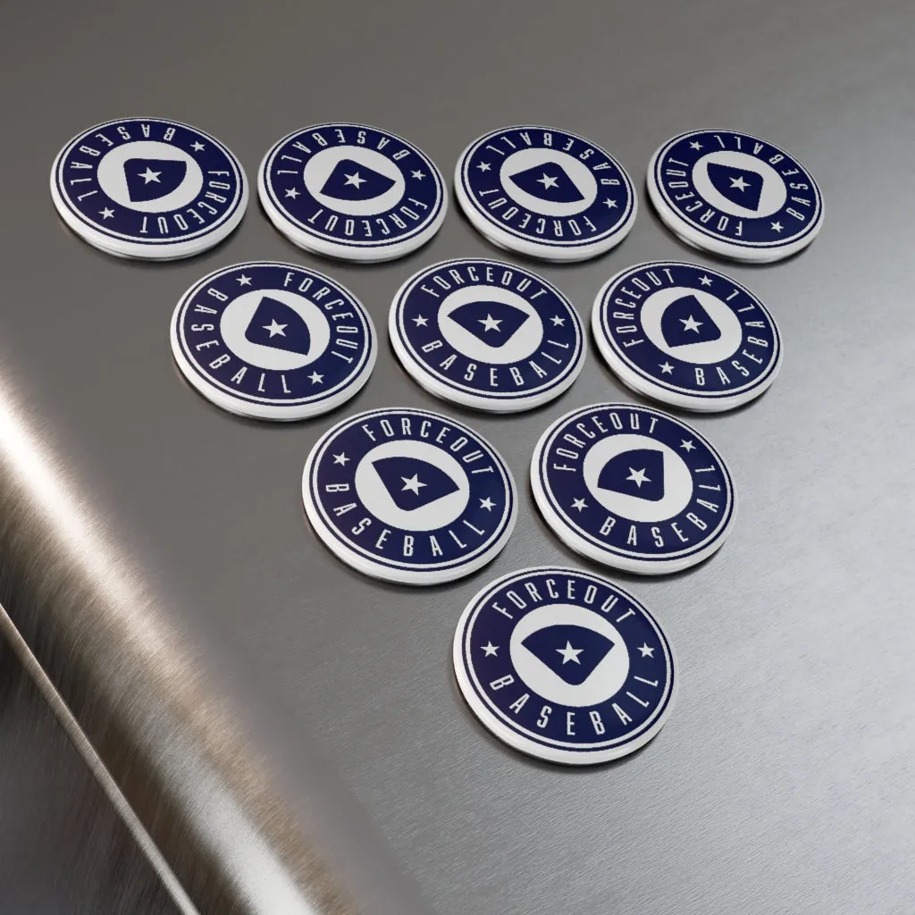 Forceout Button Magnet, Round (1 & 10 pcs)