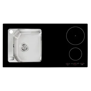 G004 GLASS SERIES DOUBLE BOWLS KITCHEN SINK