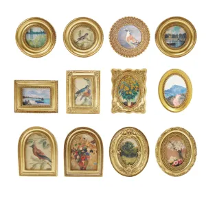 Gold Framed Art Magnets