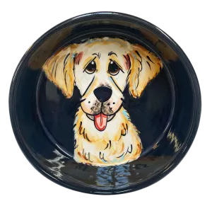 Golden Retriever Portrait Bowl